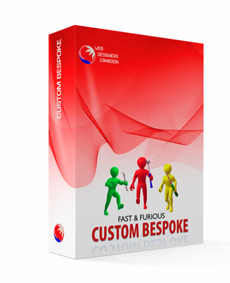 Custom Bespoke Website Design Package available from Web Designers Cambodia