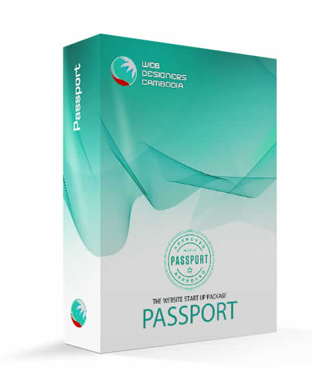 Web Designers Cambodia Passport Website Design Package